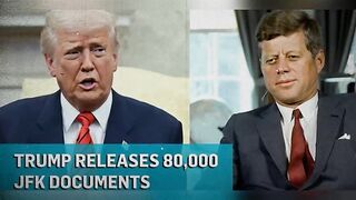 Donald Trump Releases 80,000 Docs on JFK Assassination