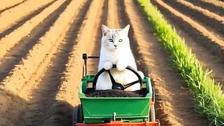 3d cat work video