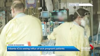 COVID-19_ Unvaccinated pregnant patients leave Alberta ICUs making difficult decisions.