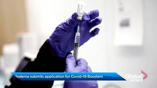 COVID-19_ Moderna asks Health Canada to approve vaccine booster shot.