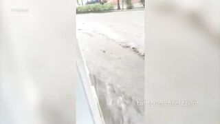 Потоп в Италии. Наводнение и оползни в Ломбардии.