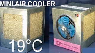 How to make an AIR COOLER at home