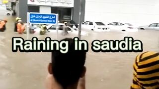 Raining saudia