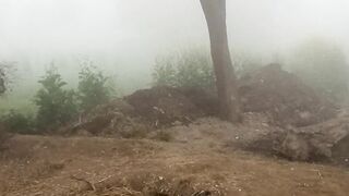 Village life in winter