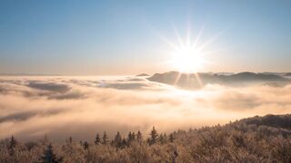 sun in spot light