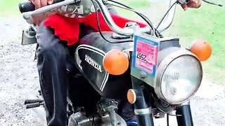 80 years Grandma Realizes her Motorcycle Dream