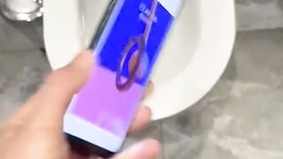 I flushed my phone down the toilet!