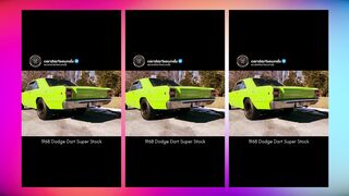 1968 dodge dart super stock tribute engine- 408 stroker power- 515 hp camshaft- custom high-lift racing cam exhaust