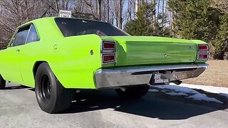 1968 dodge dart super stock tribute engine- 408 stroker power- 515 hp camshaft
