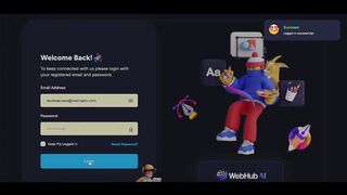 WebHub AI  Demo & Review - Unlimited Web Design Process