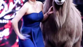 Woman Dances with a Goat in Unbelievable AGT Performance