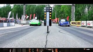 drag race subaru impreza wrx vs lamborghini huracan #subaruvslamborghini #dragracing #dragracebattle #jdmcars #jdmlegends #jdmperformance #jdmbengkel