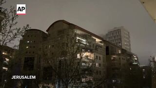 Sirens heard in Jerusalem after missile launched from Yemen.