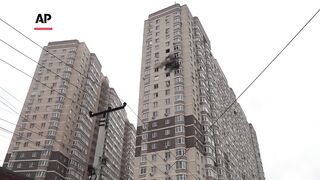 Apartment building attacked by Ukrainian drone in Russia’s Rostov on Don.