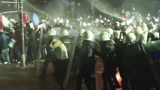 Police clash with protesters in Turkey after arrest of Istanbul mayor.