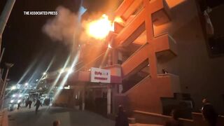 Gaza's Health Ministry says Israel struck the largest hospital in territory's south.