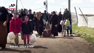 Israeli military orders residents to evacuate from Rafah neighborhood.