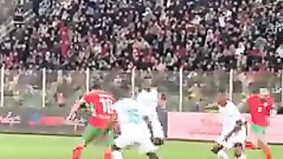 الهدف التاني  الأسود  الأطلس ضد منتخب النيجر