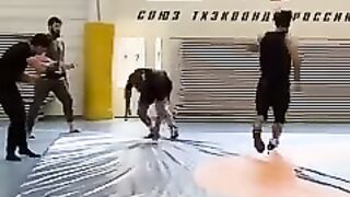 Khamzat Chimaev Training