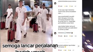 AISAR dan tim pergi umroh