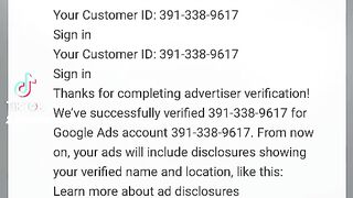 Google Ads Advertiser Verification or Business Operation (BOV)