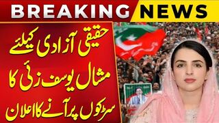 Mashal Yousafzai Announces Protest For True Freedom & Imran Khan's Release