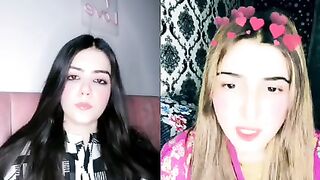 Pakistani beautiful two girls live show pk