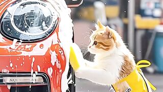 3d cat ???? work video