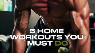 Top 5 home workouts to get six pack