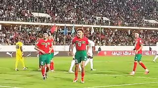 أجمل لقطة في مباراه المغرب