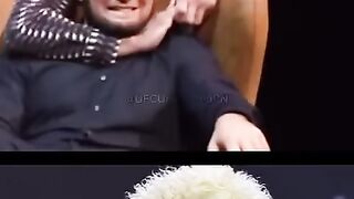 WATCH GSP SURPRISED KHABIB IN THE MIDDLE OF INTERVIEW
