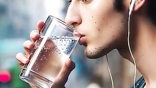 When Drinking Water not to take Breathing in the Glass proved by new Research