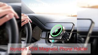 Revolutionize Your Drive: Joyroom 15W Magnetic Car Charger – Safety Meets Innovation