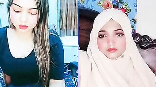 Bangladeshi beautiful queen vs Pakistani item girls Alisha live pk