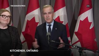 Mark Carney calls Trump's auto tariffs a 'direct attack' on Canada.