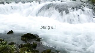 a video of flowing water that is beautiful and refreshing