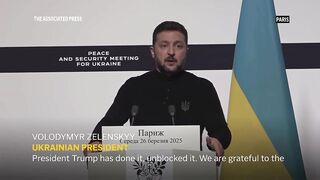 Zelenskyy hopes for US support to push toward full ceasefire in Ukraine.