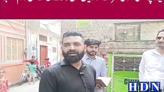 200 waste bin drums installed in Gujarat Kharian for cleanliness like Europe
