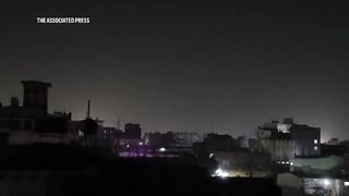 Explosion heard in Yemen as Houthi rebels say US airstrikes continue.