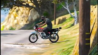 HONA 125 AK 47 SHOOTER  BIKE ON ALTER