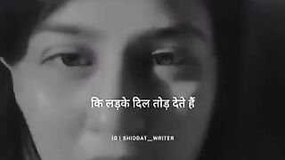 Boys life is not easy