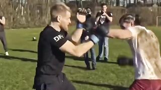 Beautiful boxing combo