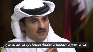 مير دولة قطر الشيخ تميم بن حمد يعرّي النظام السعودي