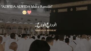 ALWIDA ALWIDA Mah e Ramzan????❤️� like my video and Scribe my channel