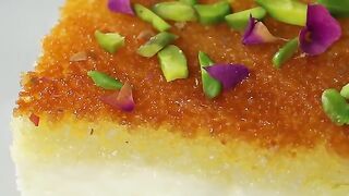 Basbousa Sweet Recipe at Home ????????????