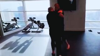 KHABIB AND ISLAM MAKHACHEV WRESTLING