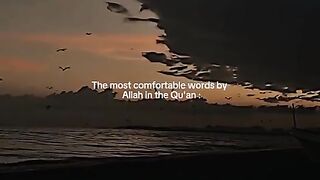 Most comforting words in@Quran