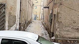 It has been raining in Al-Riyadh city for many days