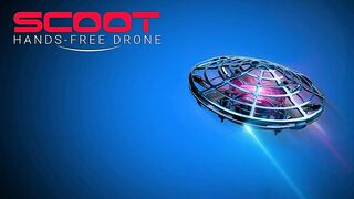 Force1 Scoot Hand Operated Drone for Kids or Adults - Hands Free Motion Sensor Mini Drone,
