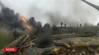 Ukraine war footage! The hardest battles for Svatovo-Kremennaya highway began